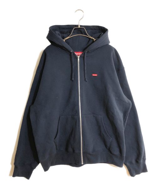 SUPREME（シュプリーム）Supreme (シュプリーム) 24FW Small Box Hooded Sweatshirt ネイビー サイズ:Lの古着・服飾アイテム