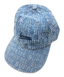 SUPREME（シュプリーム）の古着「24FW NEEDLE PUNCH DENIM 6-PANEL」｜インディゴ