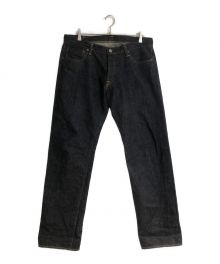 BURGUS PLUS（バーガスプラス）の古着「955-XX 14.5oz Natural Indigo Selvedge Denim/ナチュラルインディゴセルビッチデニム」｜インディゴ