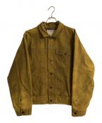 FILSONフィルソン）の古着「TIN CLOTH SHORT LINED CRUISER」｜マスタード