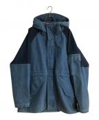 DUFFER INDIGOダファーインディゴ）の古着「DENIM 3LAYER PARKA」｜ブルー