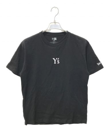 【中古・古着通販】Y's (ワイズ) コラボTシャツ ブラック サイズ:4