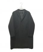 th productsティーエイチプロダクツ）の古着「Over Coat - ダブルクロス -」｜ブラック