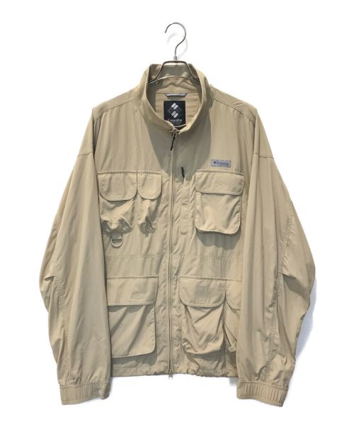 Columbia（コロンビア）Columbia (コロンビア) PFG Logriver BMS Jacket ベージュ サイズ:XLの古着・服飾アイテム