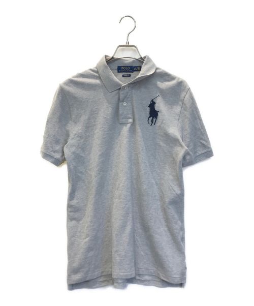 POLO RALPH LAUREN（ポロ・ラルフローレン）POLO RALPH LAUREN (ポロ・ラルフローレン) ポロシャツ グレー サイズ:Lの古着・服飾アイテム