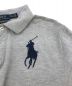 中古・古着 POLO RALPH LAUREN (ポロ・ラルフローレン) ポロシャツ グレー サイズ:L：2980円