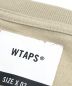 中古・古着 WTAPS (ダブルタップス) カットソー ベージュ サイズ:02：3980円