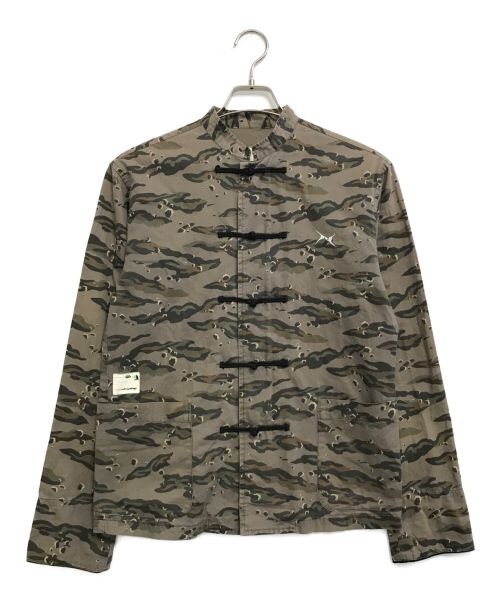 UNDERCOVER（アンダーカバー）UNDERCOVER (アンダーカバー) チャイナシャツ グレー サイズ:FREEの古着・服飾アイテム