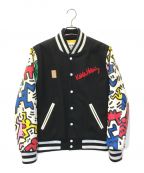 JOYRICH×Keith Haringジョイリッチ×キースヘリング）の古着「スタジャン」｜ブラック