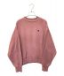 ACNE STUDIOS（アクネストゥディオス）の古着「Garment Dyed Logo Sweatshirt」｜ピンク