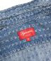 中古・古着 Supreme (シュプリーム) Jacquard Logos Denim Shirt インディゴ サイズ:M：13800円