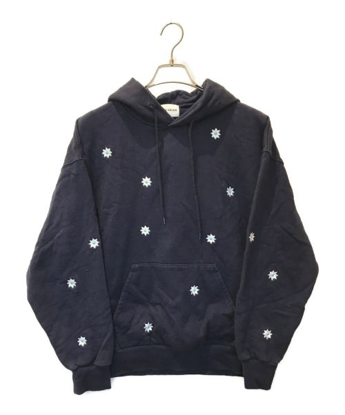 nick gear（ニックギア）NICK GEAR (ニックギア) SP Flower HOODIE ネイビー サイズ:Lの古着・服飾アイテム