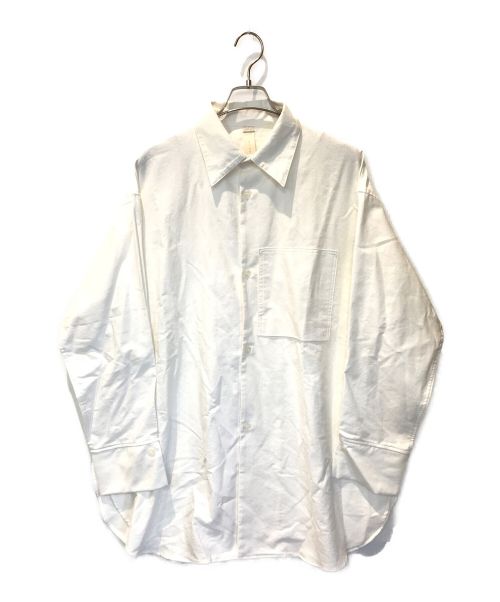 SHINYA KOZUKA（シンヤコズカ）SHINYA KOZUKA (シンヤコズカ) DEADSTOCK WATER REPELLENT OXFORD シャツ ホワイト サイズ:SMALLの古着・服飾アイテム