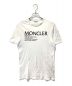 MONCLER（モンクレール）の古着「ロゴTシャツ」｜ホワイト