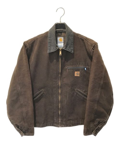 CarHartt（カーハート）CarHartt (カーハート) Detroit Jacket ブラウン サイズ:Mediumの古着・服飾アイテム