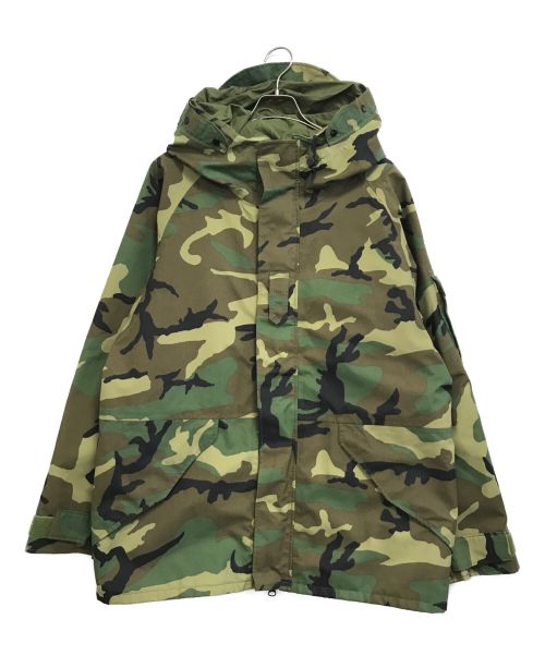 VINTAGE MILITARY（ヴィンテージ ミリタリー）VINTAGE MILITARY (ヴィンテージ ミリタリー) US ARMY ECWCS GEN1 GORE-TEX CAMO PARKA グリーン サイズ:LARGE-LONGの古着・服飾アイテム