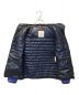 中古・古着 MONCLER (モンクレール) CLOVISダウンジャケット ブルー サイズ:1：36800円