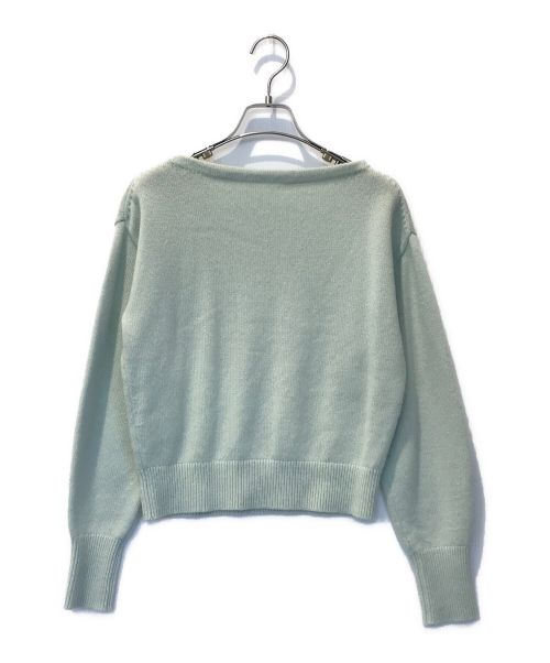 FOXEY（フォクシー）FOXEY (フォクシー) THE CAMILLE SWEATER グリーン サイズ:38の古着・服飾アイテム