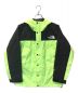 THE NORTH FACE（ザ ノース フェイス）の古着「MOUNTAIN LIGHT JACKET」｜ネオンイエロー