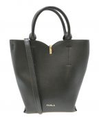 FURLAフルラ）の古着「RIBBON BUCKET BAG」｜ブラック