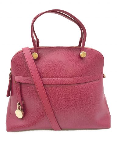 【中古・古着通販】FURLA (フルラ) 2WAYバッグ ピンク｜ブランド 