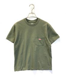 DANTON（ダントン）の古着「ポケットTシャツ」｜グリーン