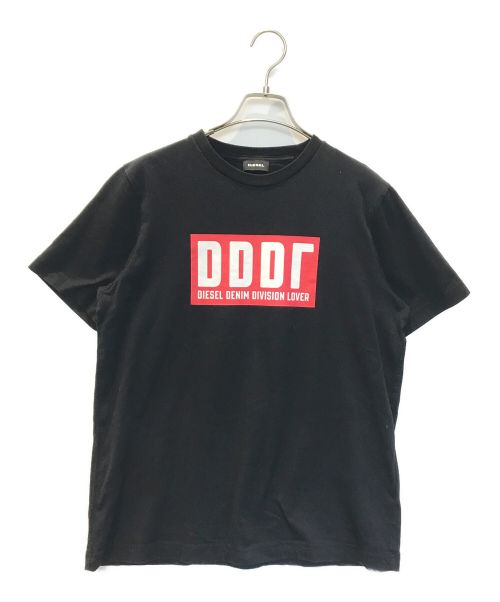 DIESEL（ディーゼル）DIESEL (ディーゼル) プリントTシャツ ブラック サイズ:XSの古着・服飾アイテム