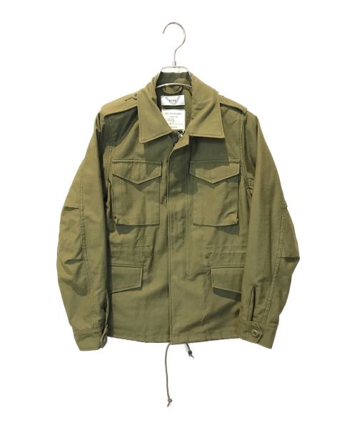 HYKE（ハイク）HYKE (ハイク) ミリタリージャケット カーキ サイズ:1の古着・服飾アイテム