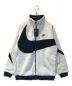 NIKE（ナイキ）の古着「BIG SWOOSH BOA FULL ZIP JACKET」｜ホワイト×ブラック