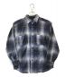 WOOLRICH（ウールリッチ）の古着「オンブレチェックシャツ」｜ブルー