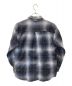 WOOLRICH (ウールリッチ) オンブレチェックシャツ ブルー サイズ:L：4800円