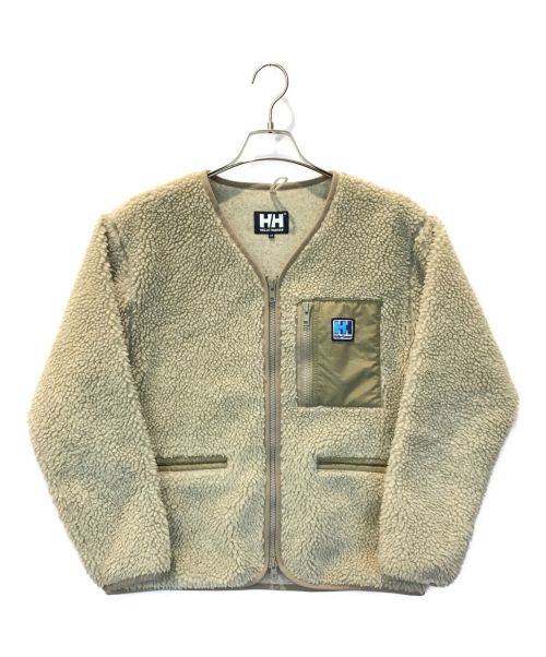 HELLY HANSEN（ヘリーハンセン）HELLY HANSEN (ヘリーハンセン) FIBERPILE THERMO Cardigan ベージュ サイズ:Mの古着・服飾アイテム