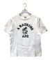 A BATHING APE（アベイシングエイプ）の古着「3段プリントTシャツ」｜ホワイト