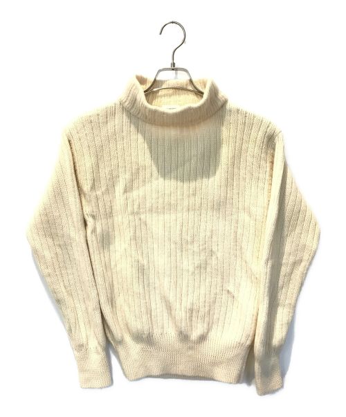 JIL SANDER（ジルサンダー）JIL SANDER (ジルサンダー) ハイネックニット アイボリー サイズ:46の古着・服飾アイテム