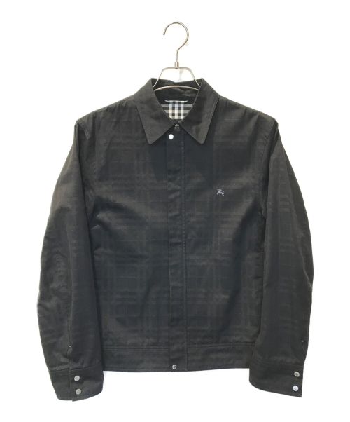 BURBERRY BLACK LABEL（バーバリーブラックレーベル）BURBERRY BLACK LABEL (バーバリーブラックレーベル) ジップジャケット ブラック サイズ:Mの古着・服飾アイテム