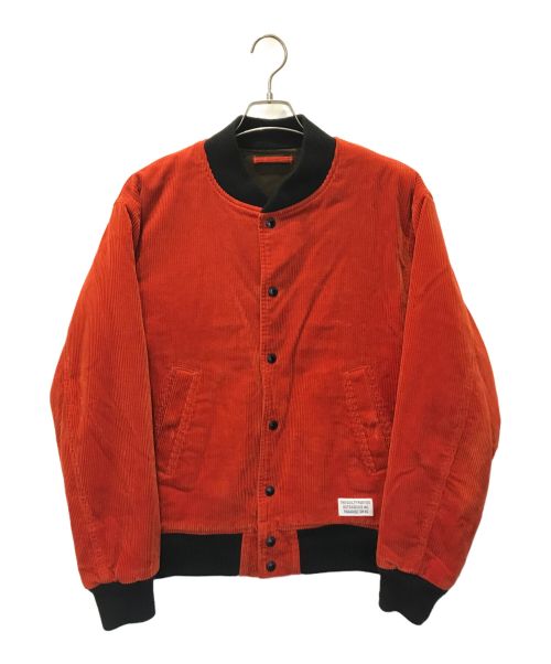 THE GUILTY PARTIES（ザ ギルティーパーティーズ）THE GUILTY PARTIES (ザ ギルティーパーティーズ) CORDUROY VERSITY JACKET オレンジ サイズ:Mの古着・服飾アイテム