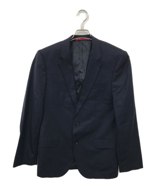 HUGO BOSS（ヒューゴ ボス）HUGO BOSS (ヒューゴ ボス) 2Bテーラードジャケット ネイビー サイズ:46の古着・服飾アイテム