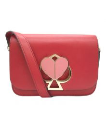 Kate Spade（ケイトスペード）の古着「NICOLA TWISTLOCK SMALL SHOULDER BAG」｜レッド