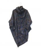 Vivienne Westwood manヴィヴィアン ウェストウッド マン）の古着「CHECK CAPE VW-W1-71577」｜ネイビー