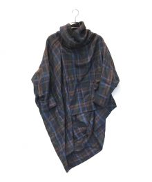 Vivienne Westwood man（ヴィヴィアン ウェストウッド マン）の古着「CHECK CAPE VW-W1-71577」｜ネイビー