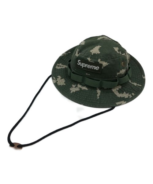 SUPREME（シュプリーム）SUPREME (シュプリーム) デジカモサファリハット グリーンの古着・服飾アイテム