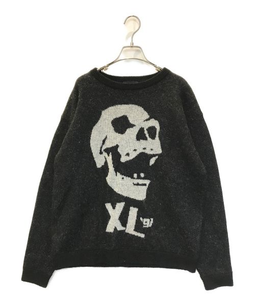 X-LARGE（エクストララージ）X-LARGE (エクストララージ) ニット 101213015001 ブラック サイズ:Lの古着・服飾アイテム