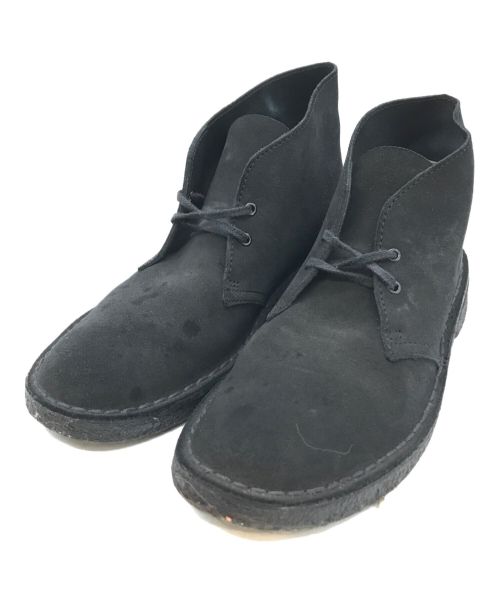 CLARKS（クラークス）CLARKS (クラークス) デザートシューズ ブラック サイズ:US7 1/2の古着・服飾アイテム