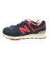 NEW BALANCE (ニューバランス) スニーカー ネイビー サイズ:24.5：3980円