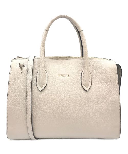 FURLA（フルラ）FURLA (フルラ) 2WAYバッグ ベージュの古着・服飾アイテム