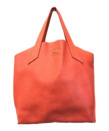 FURLA（フルラ）の古着「ステイシーミニ巾着バッグ」｜オレンジ
