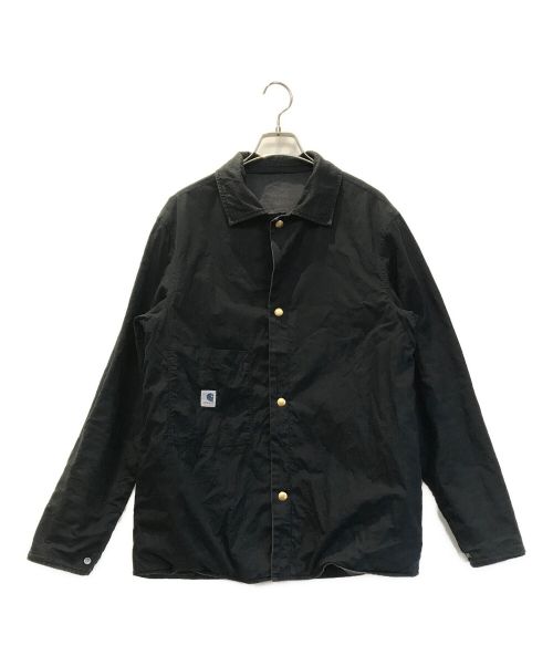 CarHartt（カーハート）CarHartt (カーハート) ADAM KIMMEL (アダムキメル) カバーオール ブラック サイズ:Sの古着・服飾アイテム