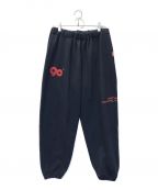 9090ナインティナインティ）の古着「90 Logo Sweat Pants」｜ネイビー