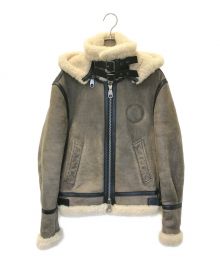 Chloe（クロエ）の古着「hood brown shearling jacket CHC18WCV0721023334」｜ブラウン