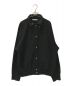 STANDARD JOURNAL（スタンダード ジャーナル）の古着「Snap sweat cardigan BY NISHINO」｜ブラック